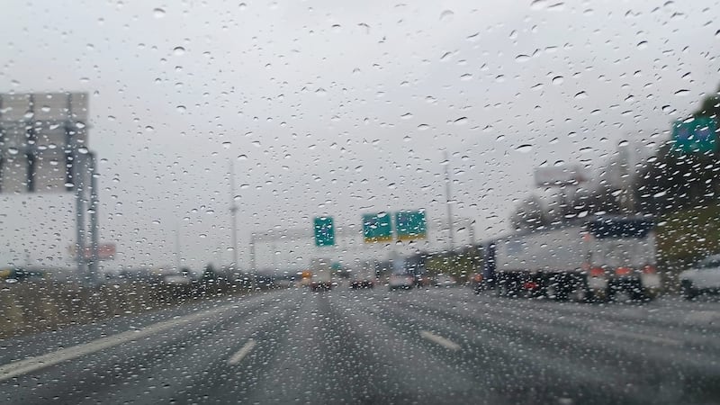 Mañana de jueves lluviosa en Atlanta