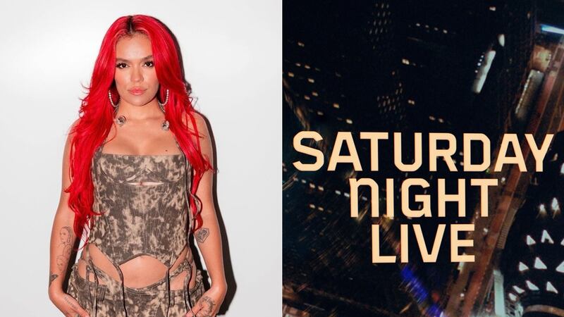 La Bichota, Karol G, estará en el reconocido programa Saturday Night Live junto a la cubana,...