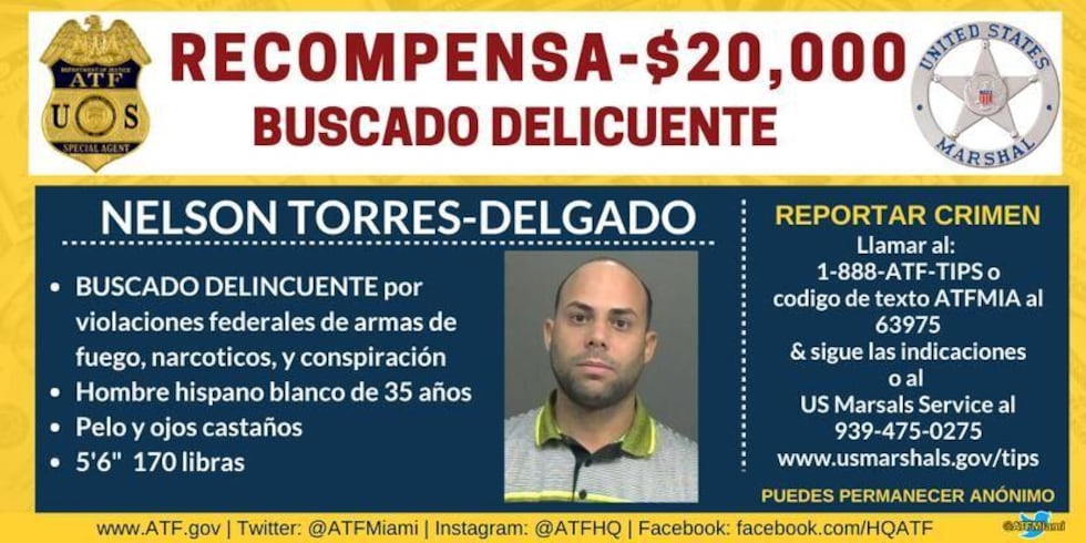 Las autoridades ofrecen 20,000 dólares a quienes puedan ayudar a detener a "El Burro".