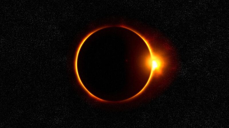 Eclipse anillo de fuego 2023