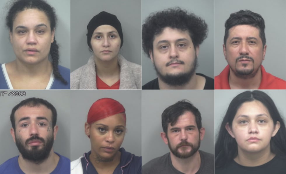 La Oficina del Alguacil de Gwinnett anunció la captura de 17 personas, varias de ellas hispanas.