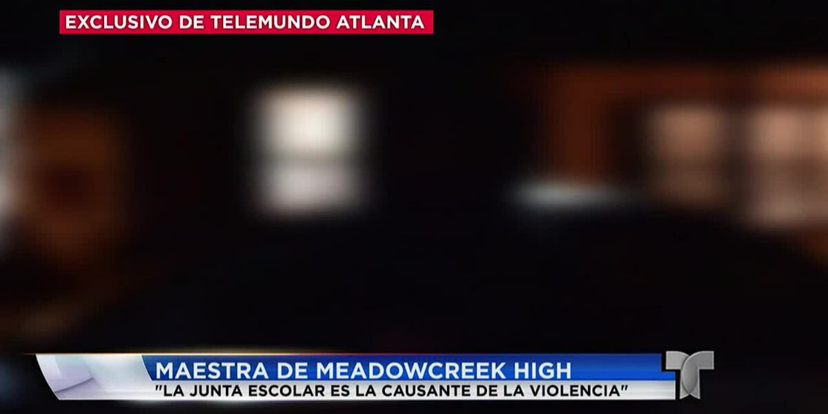 EXCLUSIVO Maestra de Meadowcreek High habla sobre el desborde de
