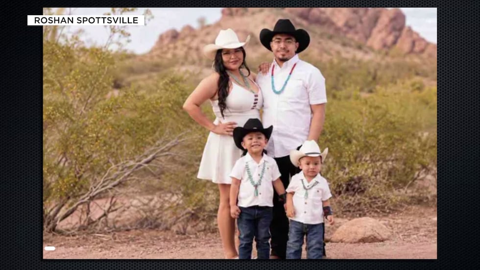 Giovanni Huerta and his wife, Kiah Begaye, were killed in a crash on SR 260 near...