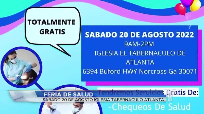 El evento tendrá lugar desde las 9 a.m. hasta las 5 p.m.