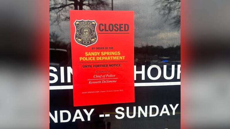 Sandy Springs police shut down 4 massage parlors