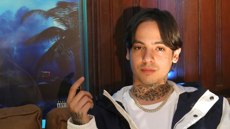El cantautor mexicano Natanael Cano posa para un retrato en la Ciudad de México el martes 27...