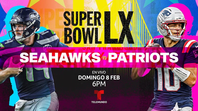 ¡Este domingo 8 de febrero, Telemundo te trae el Super Bowl LX en español con la mejor...