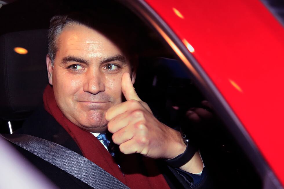 El presentador de CNN Jim Acosta en una foto tomada en 2018 (AP Foto/Manuel Balce Ceneta)