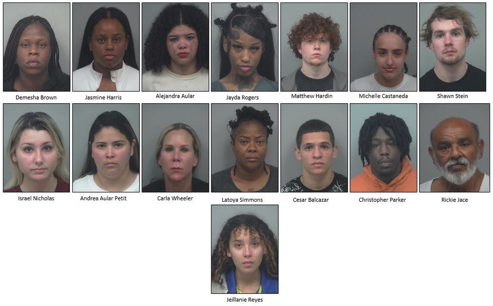 Arrestan a una veintena de personas en operativo policial en centro comercial de Gwinnett.