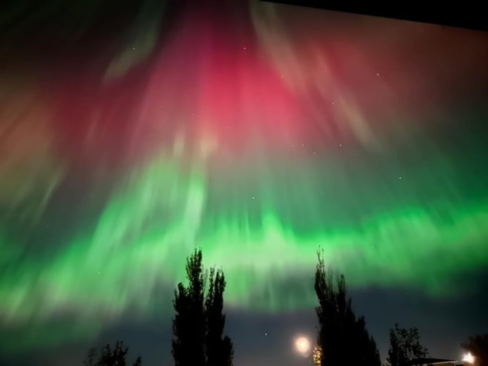 A stunning view of the Northern Lights on Oct. 10, 2024.