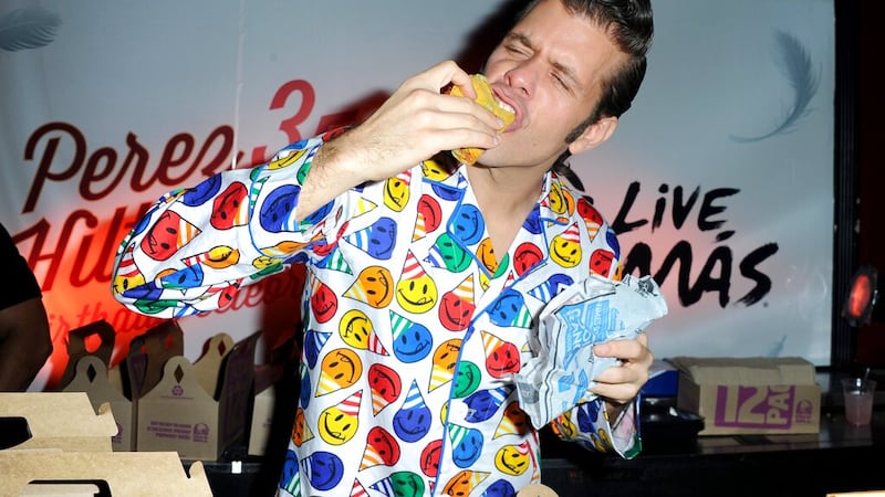 Perez Hilton attends his Pajama Birthday Party at the El Rey Theatre on Saturday, March 23,...