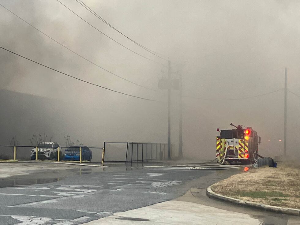Incendio en Forest Park.