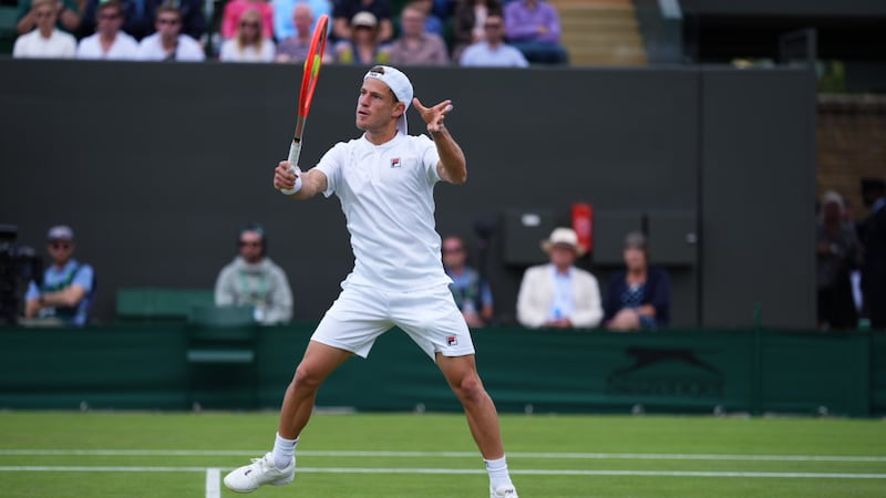 El tenista argentino Diego Schwartzman eliminado en Wimbledon