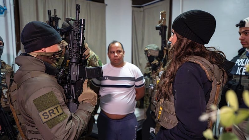 DHS Secretary Kristi Noem joins ICE Agents in Minneapolis enforcement operation