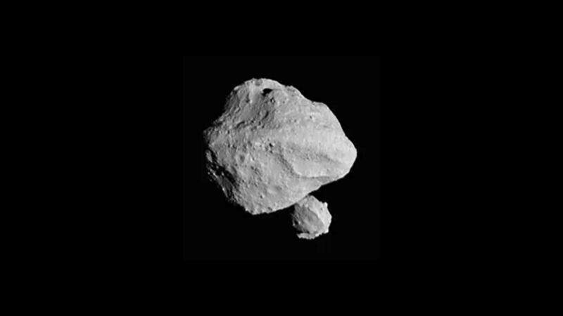 fragmento de la Luna asteroide
