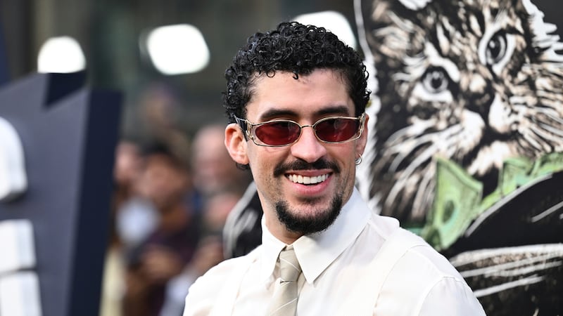 ARCHIVO - Benito Antonio Martinez Ocasio (aka Bad Bunny) asiste a la premier de "Caught...