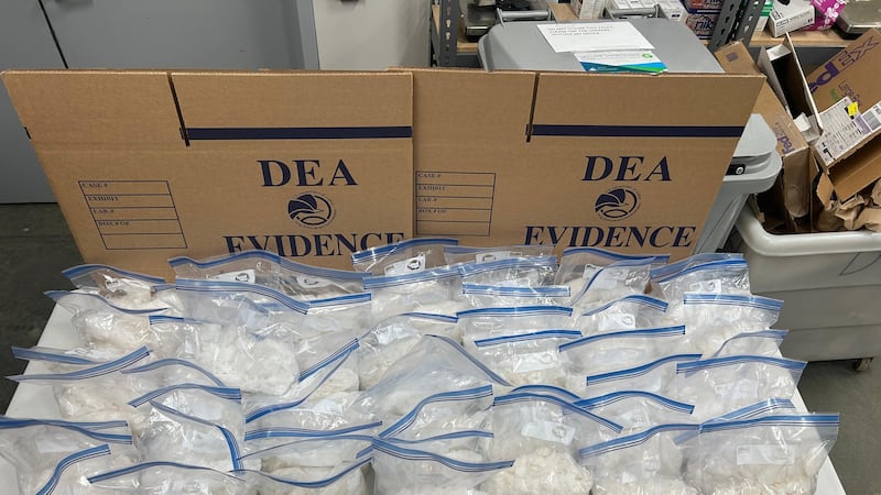 Las autoridades incautaron aproximadamente 85 kilogramos de metanfetamina en Norcross.