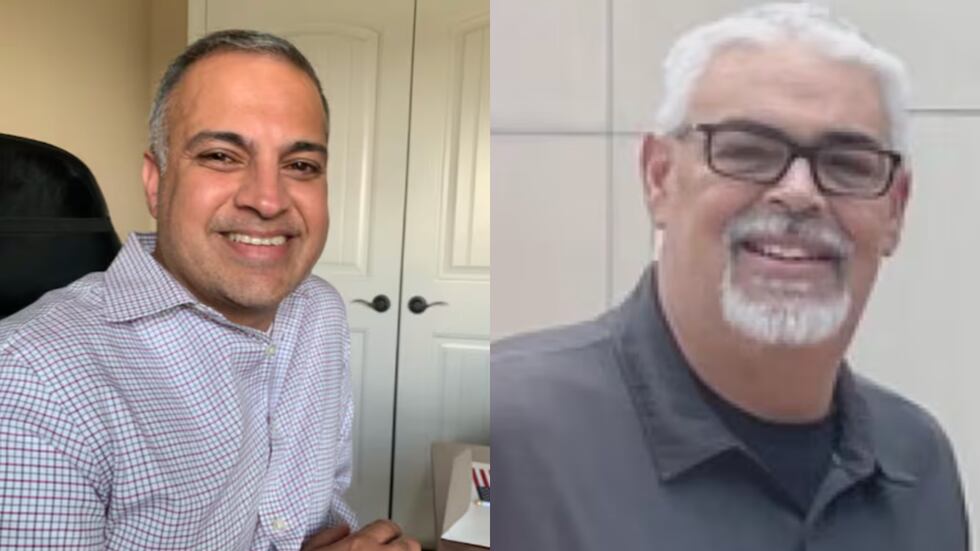 Tiru Chabba (izquierda) y Robert Morales, víctimas mortales del tiroteo en la Universidad...