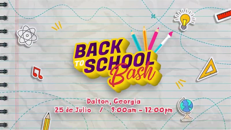 Telemundo Atlanta y la Asociación Latinoamericana te invitan al Back to School Bash