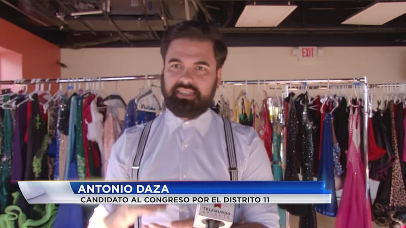 Antonio Daza, nacido en Venezuela, es candidato al Congreso por el Distrito 11.