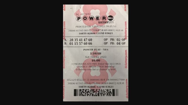 Los funcionarios de la lotería dicen que Pamela V. ganó $2 millones después de que su esposo...