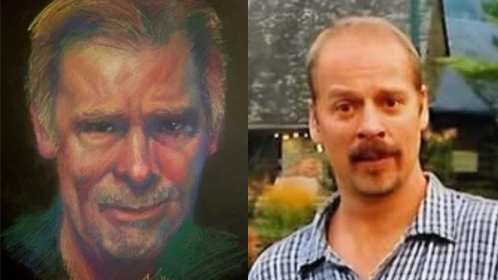 Retrato del hombre cuyo cráneo fue hallado por trabajadores de la construcción en Lawrenceville.