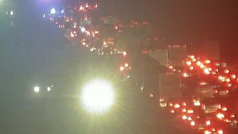 Crash on I-285 west at I-675