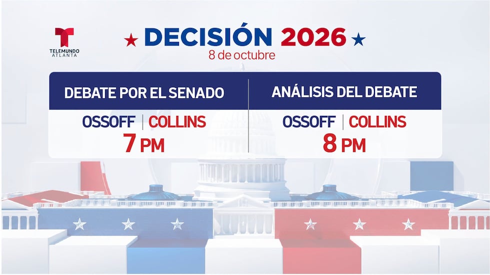 DECISIÓN 2026 | Debate por el Senado entre Jon Ossoff y Mike Collins.