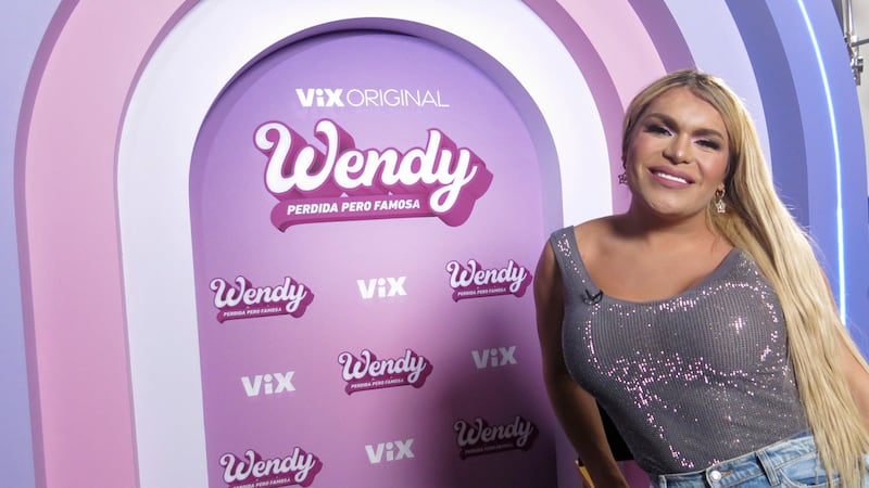 La influencer y cantante mexicana Wendy Guevara posa para un retrato para promover su reality...