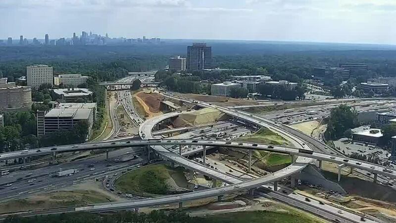 Toma desde el aire de la 285/400