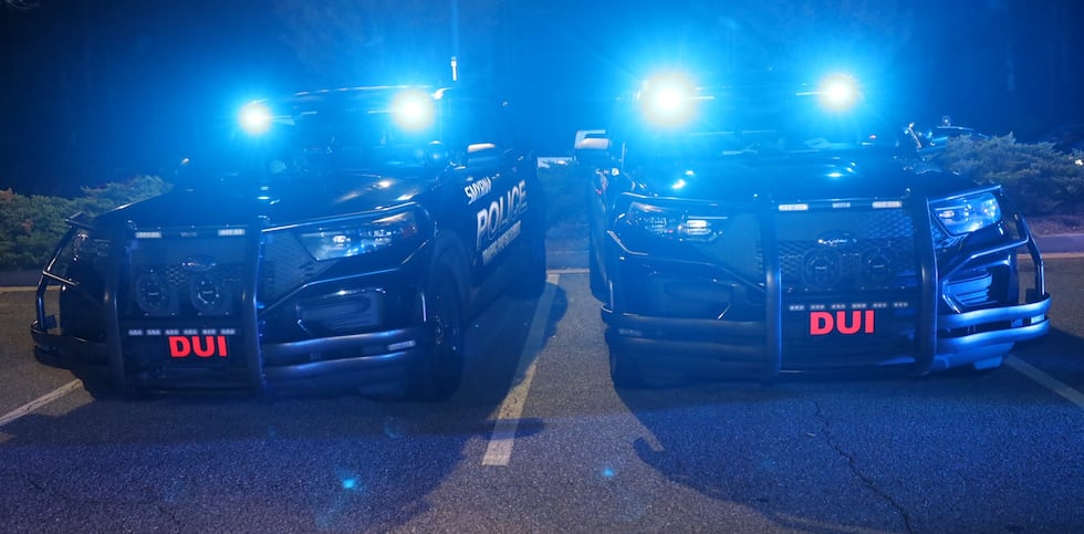 Retén policial en Smyrna.