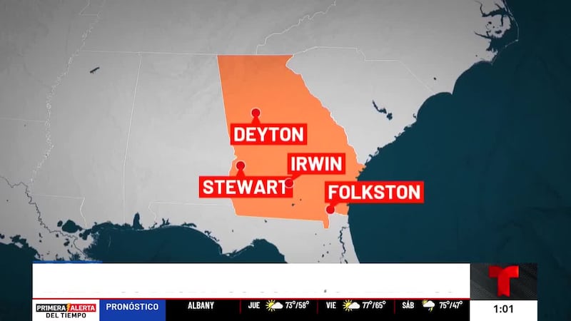 Georgia está entre los cinco estados con más inmigrantes detenidos