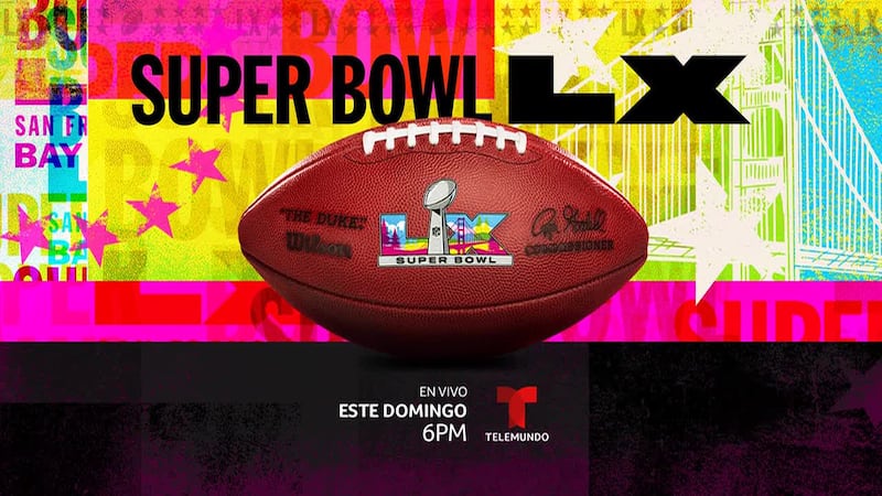¡Este domingo 8 de febrero, Telemundo te trae el Super Bowl LX en español!