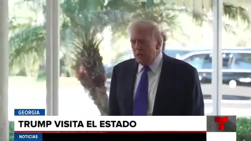 Noticias del Día | El presidente Donald Trump visita Georgia