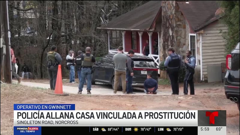Exclusivo de Telemundo Atlanta: Las autoridades de policía de Gwinnett detuvieron al menos a...