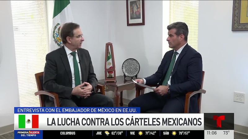 "México es seguro para el Mundial". Embajador mexicano habla con Telemundo Atlanta