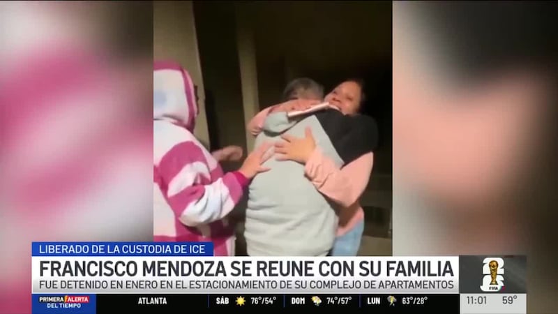El hombre de origen mexicano fue liberado por un juez debido a que es padre de tres hijos...