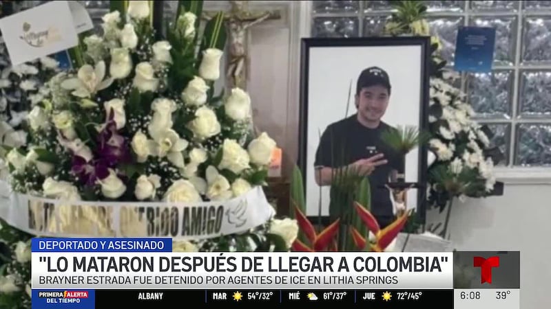 Brayner Estrada fue asesinado casi 10 días después de ser deportado a Colombia