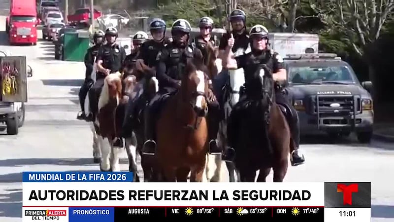 Autoridades refuerzan seguridad en Atlanta con miras a la Copa Mundial de la FIFA 2026