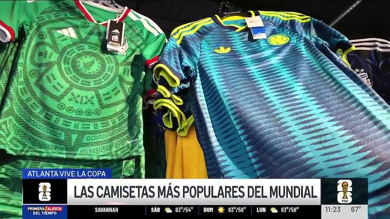 Las camisetas más populares de cara a la Copa Mundial 2026