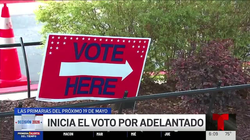 Inicia el voto por adelantado para las primarias del próximo 19 de mayo