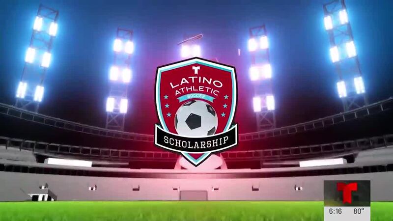 Finalista de la Beca Deportiva de Telemundo Atlanta.