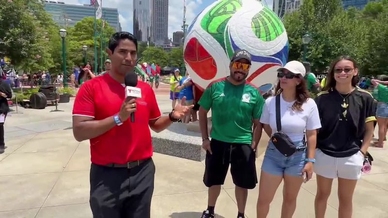 La fiesta del fútbol se vive en Atlanta