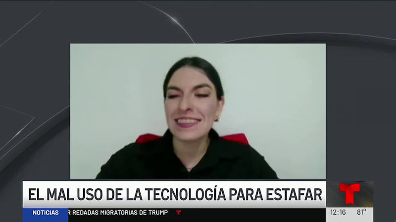 Dos hispanas se dieron cuenta de que la voz no coincidía con su gesticulación cuando...