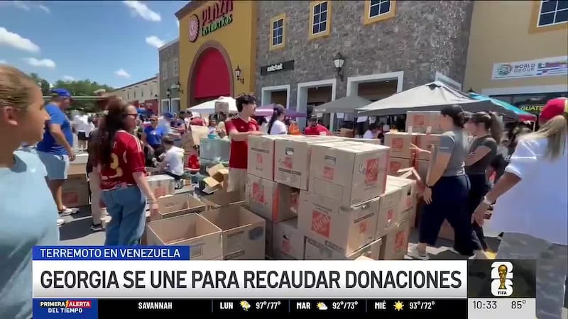 Georgia se une con el fin de recaudar donaciones para Venezuela