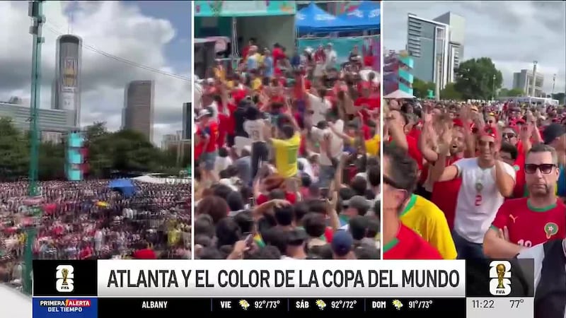 Atlanta y el color de la Copa del Mundo