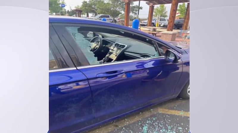 Niña de 7 años rompe ventana del auto tras quedar atrapada en medio de altas temperaturas. Su...