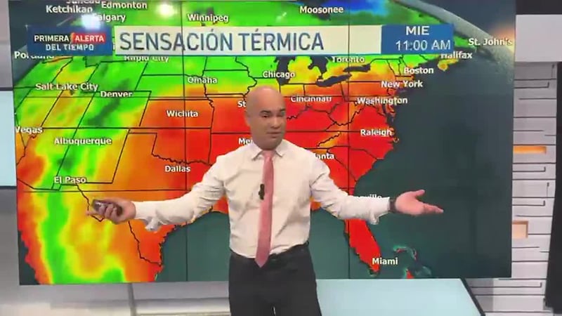 PRIMER ALERTA DEL TIEMPO: Tome precauciones ante la ola de calor