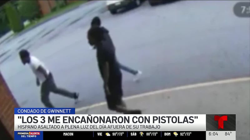 "Creo que piensan que no vamos a llamar a la policía y por eso nos están asaltando", dice...