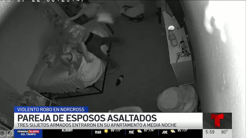 Violento robo a familia hispana en complejo de apartamentos en Norcross